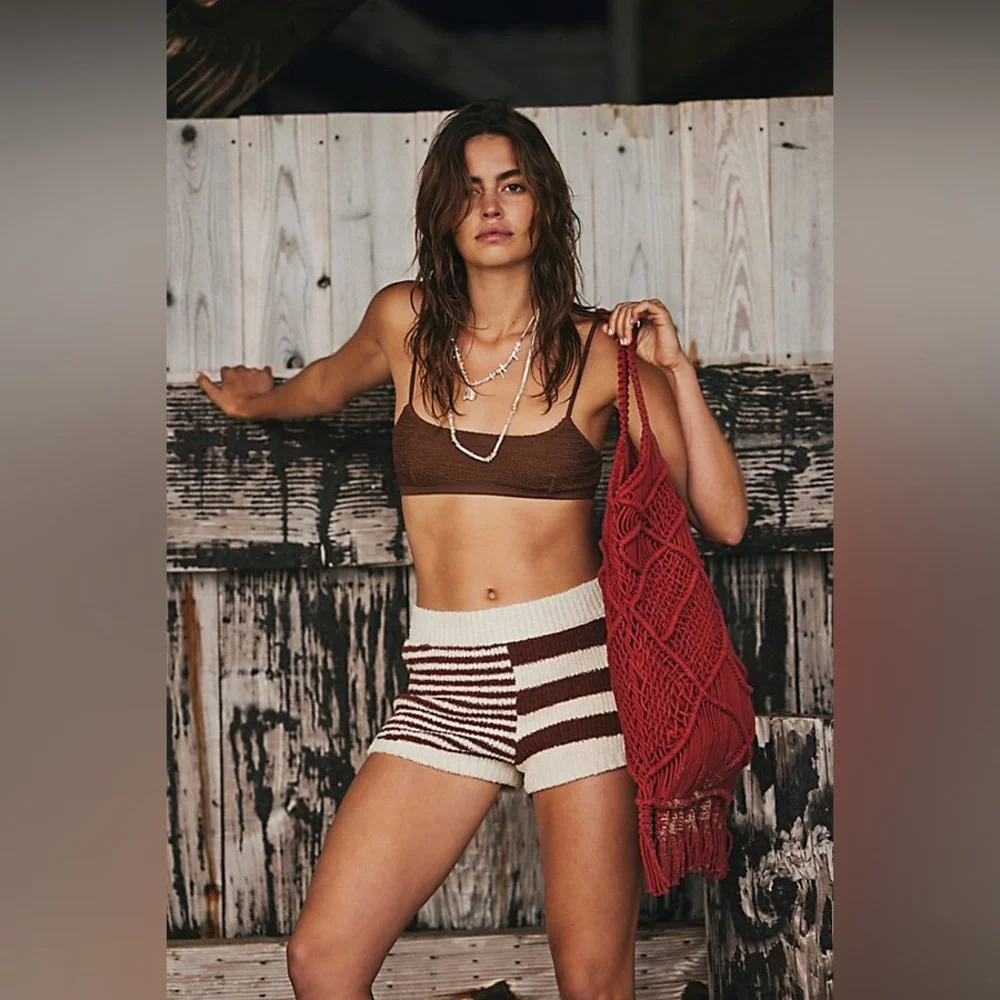 NWOT Orlanda sweater shorts by FP Beach from Free People in size XL